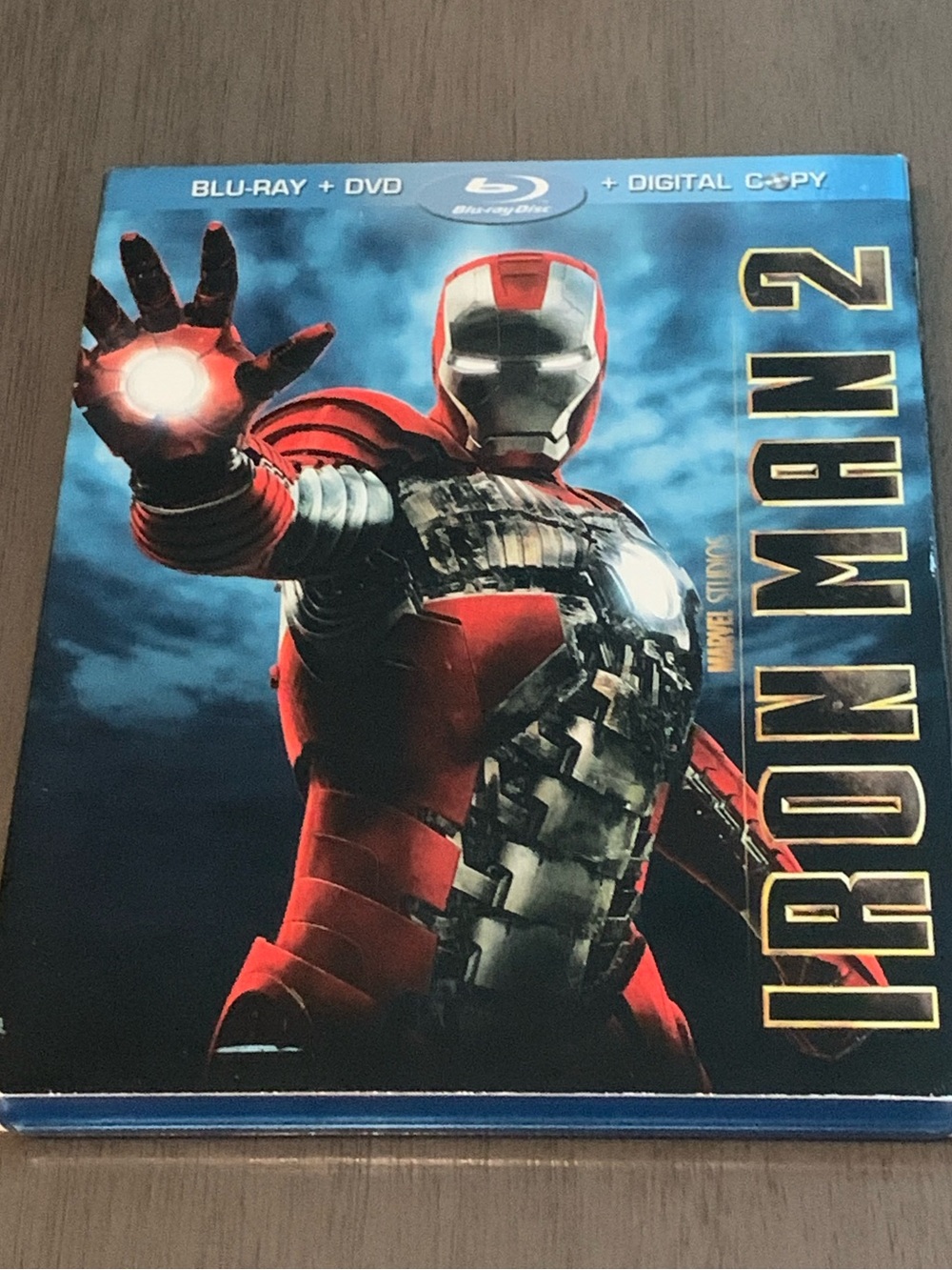 🌸 Marvel Iron Man 2 Blu-ray + DVD